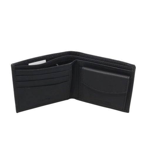カルバンクライン 二つ折り財布 メンズ ブラック Calvin Klein 31CK130028 001 BLACK