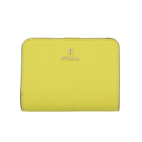 フルラ 二つ折り財布 レディース CAMELIA S COMPACT WALLET イエロー FURLA WP00315 ARE000 4502S MUDEC YELLOW+CELESTIAL int.
