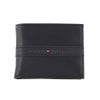 トミーヒルフィガー 二つ折り財布 メンズ ブラック TOMMY HILFIGER 31TL130088 001 BLACK