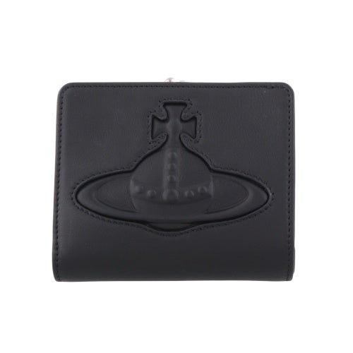 ヴィヴィアンウエストウッド 二つ折り財布 レディース ブラック Vivienne Westwood 5115002ZW L001S N401 BLACK