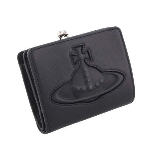 ヴィヴィアンウエストウッド 二つ折り財布 レディース ブラック Vivienne Westwood 5115002ZW L001S N401 BLACK