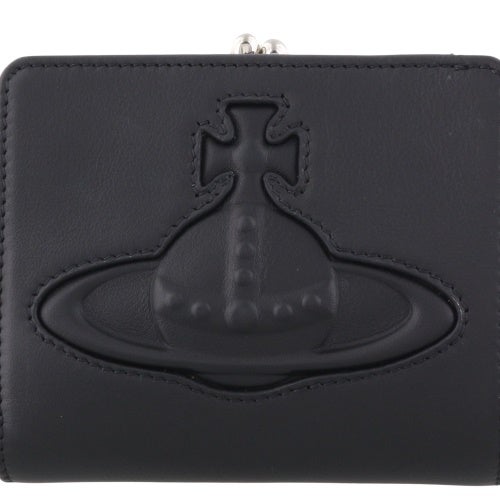 ヴィヴィアンウエストウッド 二つ折り財布 レディース ブラック Vivienne Westwood 5115002ZW L001S N401 BLACK