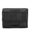 ボッテガヴェネタ 三つ折り財布 レディース マキシイントレチャート MAXI INTRECCIAT ブラック BOTTEGA VENETA 651372 V3UO1 8425