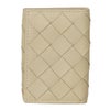 ボッテガヴェネタ 三つ折り財布 レディース イントレチャート ベージュ BOTTEGA VENETA 666944 V3UH2 9776