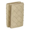 ボッテガヴェネタ 三つ折り財布 レディース イントレチャート ベージュ BOTTEGA VENETA 666944 V3UH2 9776