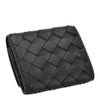 ボッテガヴェネタ 三つ折り財布 メンズ イントレチャート ブラック BOTTEGA VENETA 776033 V3UH1 8425
