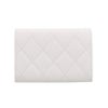 シャネル 三つ折り財布 レディース ココマーク ホワイト CHANEL AP5075 B23239 10601
