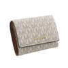 マイケルコース 三つ折り財布 レディース ホワイト MICHAEL KORS 32S5GYTP1B 149 VANILLA ACRN