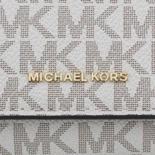 マイケルコース 三つ折り財布 レディース ホワイト MICHAEL KORS 32S5GYTP1B 149 VANILLA ACRN