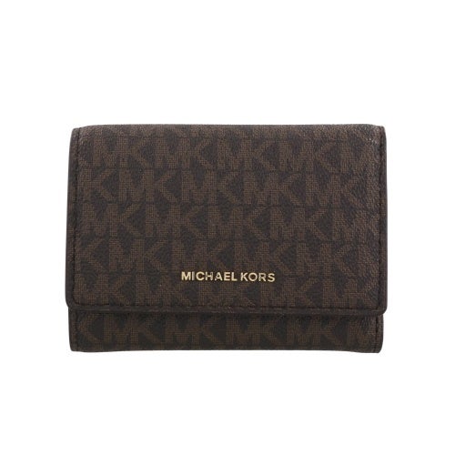 マイケルコース 三つ折り財布 レディース ブラウン MICHAEL KORS 32S5GYTP1B 252 BRN ACORN