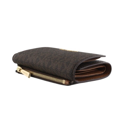 マイケルコース 三つ折り財布 レディース ブラウン MICHAEL KORS 32S5GYTP1B 252 BRN ACORN