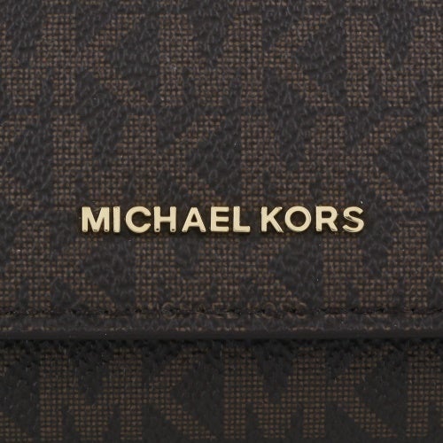 マイケルコース 三つ折り財布 レディース ブラウン MICHAEL KORS 32S5GYTP1B 252 BRN ACORN