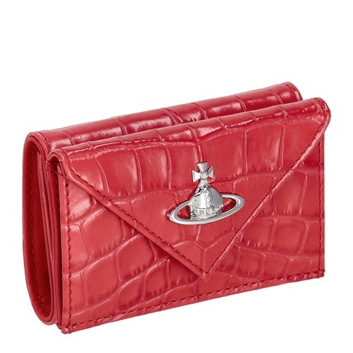 ヴィヴィアンウエストウッド 三つ折り財布 レディース レッド Vivienne Westwood 5115002EW L0098 H410 CORAL