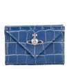 ヴィヴィアンウエストウッド 三つ折り財布 レディース ブルー Vivienne Westwood 5115002EW L0098 K403 BLUE