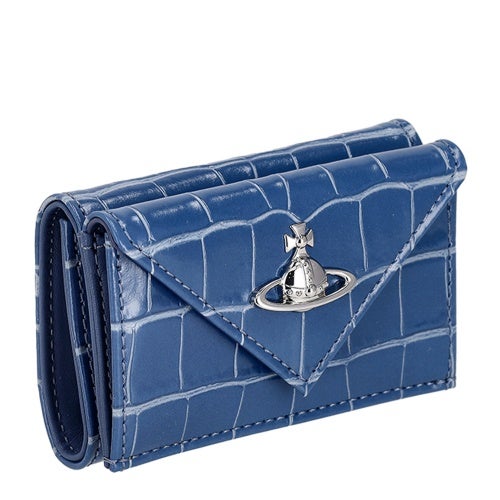ヴィヴィアンウエストウッド 三つ折り財布 レディース ブルー Vivienne Westwood 5115002EW L0098 K403 BLUE