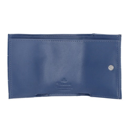 ヴィヴィアンウエストウッド 三つ折り財布 レディース ブルー Vivienne Westwood 5115002EW L0098 K403 BLUE