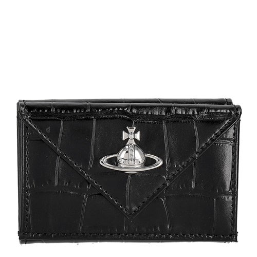 ヴィヴィアンウエストウッド 三つ折り財布 レディース ブラック Vivienne Westwood 5115002EW L0098 N401 BLACK