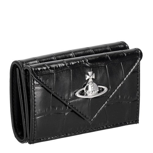 ヴィヴィアンウエストウッド 三つ折り財布 レディース ブラック Vivienne Westwood 5115002EW L0098 N401 BLACK