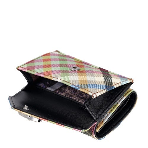 ヴィヴィアンウエストウッド 三つ折り財布 レディース マルチカラー Vivienne Westwood 5115002EW S001S O315 HEATHER PLAID