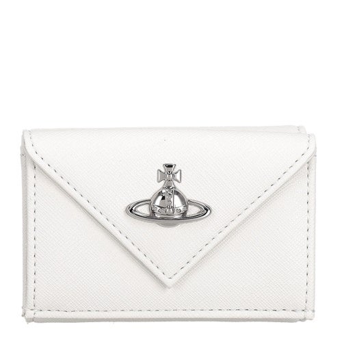 ヴィヴィアンウエストウッド 三つ折り財布 レディース ホワイト Vivienne Westwood 5115002EW S0021 A404 OFF WHITE