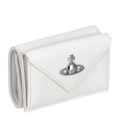 ヴィヴィアンウエストウッド 三つ折り財布 レディース ホワイト Vivienne Westwood 5115002EW S0021 A404 OFF WHITE