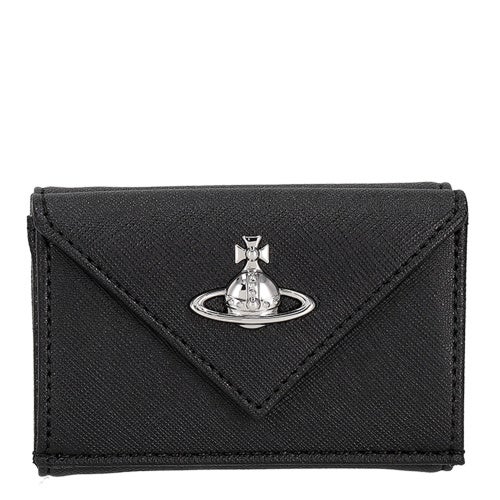 ヴィヴィアンウエストウッド 三つ折り財布 レディース ブラック Vivienne Westwood 5115002EW S0021 N401 BLACK