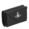 ヴィヴィアンウエストウッド 三つ折り財布 レディース ブラック Vivienne Westwood 5115002EW S0021 N401 BLACK