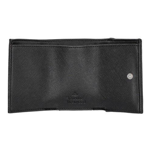 ヴィヴィアンウエストウッド 三つ折り財布 レディース ブラック Vivienne Westwood 5115002EW S0021 N401 BLACK