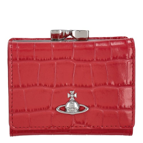 ヴィヴィアンウエストウッド 三つ折り財布 レディース レッド Vivienne Westwood 5115002MW L0098 H410 CORAL