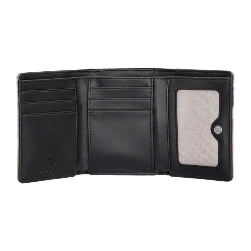 ヴィヴィアンウエストウッド 三つ折り財布 レディース SMALL FRAME WALLET マルチカラー Vivienne Westwood 5115002MW S001S O315 HEATHER PLAID