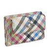 ヴィヴィアンウエストウッド 三つ折り財布 レディース SMALL FLAP PURSE マルチカラー Vivienne Westwood 5115002TW S001S O315 HEATHER PLAID