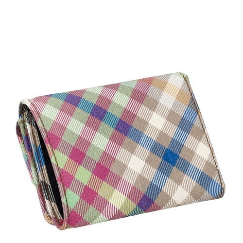 ヴィヴィアンウエストウッド 三つ折り財布 レディース SMALL FLAP PURSE マルチカラー Vivienne Westwood 5115002TW S001S O315 HEATHER PLAID