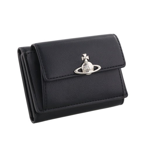 ヴィヴィアンウエストウッド 三つ折り財布 レディース ブラック Vivienne Westwood 5115002TW S0026 N401 BLACK