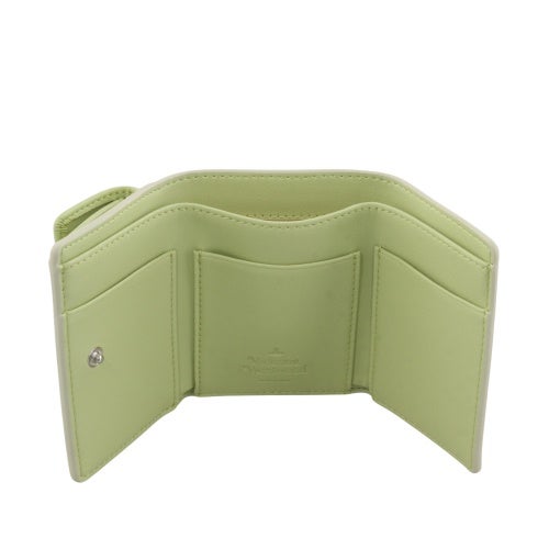ヴィヴィアンウエストウッド 三つ折り財布 レディース グリーン Vivienne Westwood 5115002TW S0026 M404 PASTEL GREEN