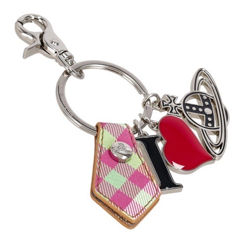 ヴィヴィアンウエストウッド キーリング レディース レッド Vivienne Westwood 8203011EU S001S PU O315 HEATHER PLAID