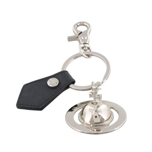 ヴィヴィアンウエストウッド キーリング レディース ブラック Vivienne Westwood 8203011QU OM0014 N401 BLACK SAFFIANO