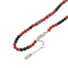 セリーヌ ネックレス メンズ SAN ONOFRE TRIOMPHE NECKLACE レッド CELINE 461OT 6OGB 27SR BLACK/RED/SILVER