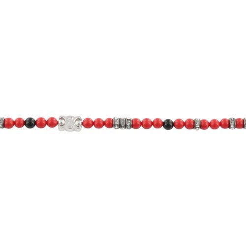 セリーヌ ネックレス メンズ SAN ONOFRE TRIOMPHE NECKLACE レッド