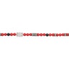 セリーヌ ネックレス メンズ SAN ONOFRE TRIOMPHE NECKLACE レッド CELINE 461OT 6OGB 27SR BLACK/RED/SILVER