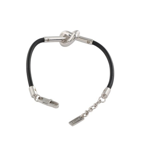 セリーヌ ブレスレット メンズ KNOT BRACELET ブラック CELINE 461OR