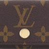 ルイヴィトン モノグラム キーケース ミュルティクレ ４ ブラウン LOUIS VUITTON M28302 SKY BLUE