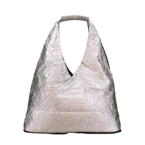 メゾンマルジェラ ショルダーバッグ レディース JAPANESE ZIP AROUND シルバー Maison Margiela SA5VL0019P8875 H1145 BLACK/SILVER