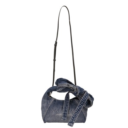 マークジェイコブス ショルダーバッグ レディース THE SACK BAG MINI ブルー Marc Jacobs 2P5HSC007H03 492 medium wash indigo