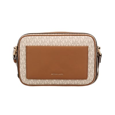 未使用級 999 MICHAEL KORS ショルダーバッグ 巾着 レザー MICHAEL 