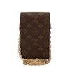 ルイヴィトン スマホショルダー モノグラム フォン ポーチ・メティス ブラウン LOUIS VUITTON M13572