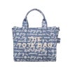 マークジェイコブス トートバッグ レディース The Joy Denim Small Tote Bag ブルー Marc Jacobs 2F5HTT020H02 404 INDIGO MULTI