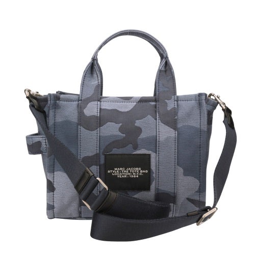 マークジェイコブス トートバッグ レディース CAMO JACQUARD TOTE BAG ブルー Marc Jacobs 2S4HTT003H03 401 BLUE MULTI