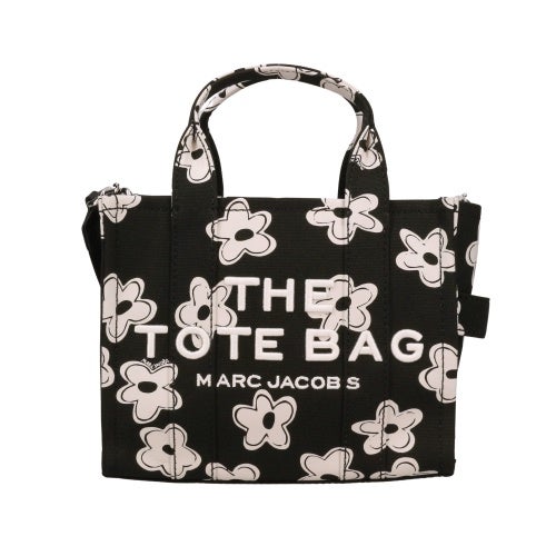 マークジェイコブス トートバッグ レディース The Daisy small tote bag ブラック Marc Jacobs 2S5HTT030H03 005 BLACK/WHITE