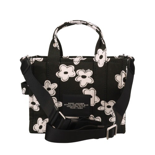 マークジェイコブス トートバッグ レディース The Daisy small tote bag ブラック Marc Jacobs 2S5HTT030H03 005 BLACK/WHITE