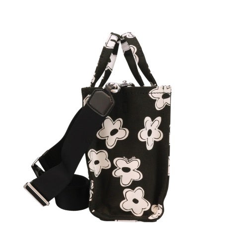 マークジェイコブス トートバッグ レディース The Daisy small tote bag ブラック Marc Jacobs 2S5HTT030H03 005 BLACK/WHITE